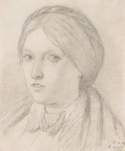 Ford Madox Brown, Portrait of Emma Madox Brown, 1853