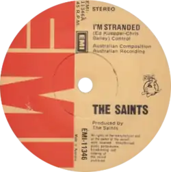 1977 EMI reissue of the Australian single