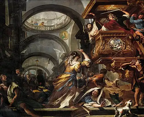 Murder of Saint Angelo of Sicily, Santa Maria dei Carmini