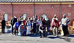 GiveThanks Food Giveaway - fed 17000 Henry families