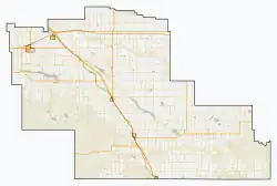 County of Warner No. 5 is located in County of Warner