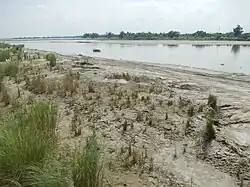 Tarlac riverbanks filled with lahar from the 1991 Mount Pinatubo eruption (2015)