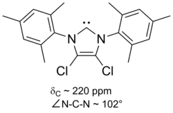 1,3-Dimesityl-4,5-dichloroimidazol-2-ylidene