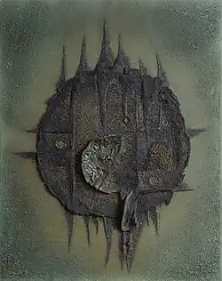 Space of Silence, combined technique, 1965–66