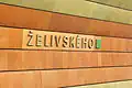 Želivského Prague Metro station