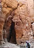 In the Siq