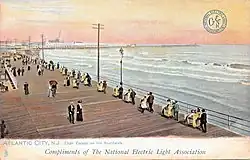 NELA Convention Post Card Atlantic City NJ c. 1906