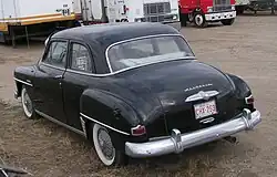 1951 Plymouth Cambridge club coupe, rear view