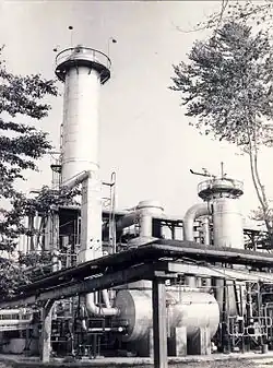 The Viromet chemical plant, 1964