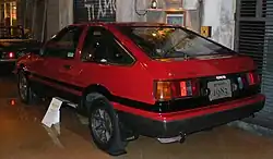 1983–1985 Corolla Levin GT-V liftback (Japan)