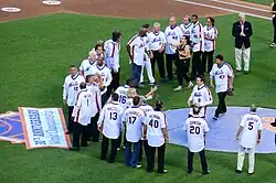The 1986 World Champion New York Mets reuniting at Citi Field for the team's 30th anniversary in 2016