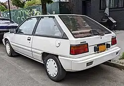 1988 Dodge Colt DL in model-year specific monochrome trim