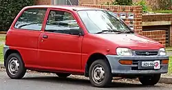 1995–1998 Daihatsu Charade Centro (Australia) Main article: Daihatsu Mira