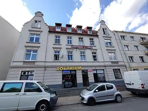 Main frontage