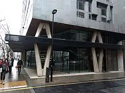 Keeley Street elevation of Kingsway block