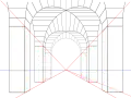 One-point perspective