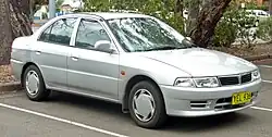 Facelift Mitsubishi Lancer GLXi sedan (Australia)