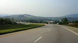 Interstate 99 northbound in Blair Township