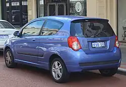 2008–2010 Holden Barina (TK) 3-door hatchback (facelift)