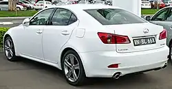 Second facelift Lexus IS 350 (GSE21R, Australia)