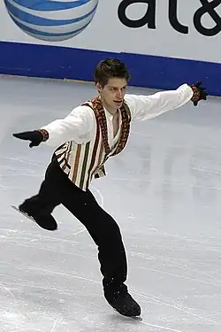 Viktor Pfeifer at the 2010 Skate America