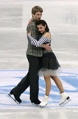 Barbora Silná and Juri Kurakin at the 2012 World Championships