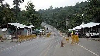 Thai border checkpoint