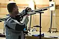 Air rifle shooting