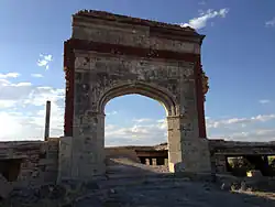 Ruins of Lincoln School, Metropolis, Nevada (2014)