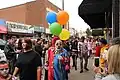 Evil clown in 2015 Richmond Zombie Walk Time Lapse Stills