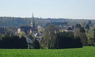 A general view of Moffans-et-Vacheresse