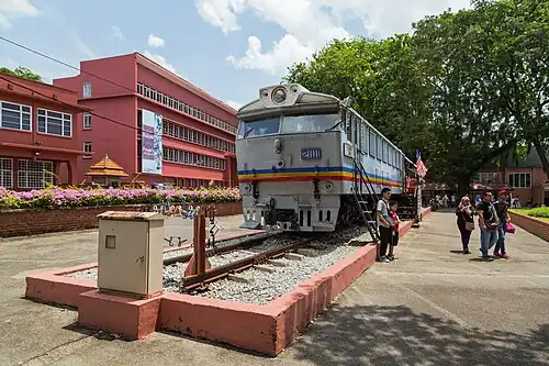 Sungai Lukut locomotive