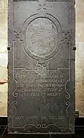 Ledger stone of 1639