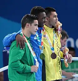 Boys' heavyweight Victory Ceremony