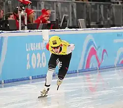 Zhang Tianyi at Mixed NOC Team Relay