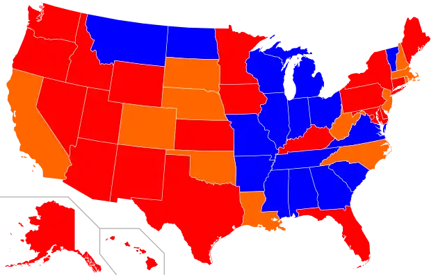 2020 Democratic presidential primary voter participation rules   Open primary   Semi-closed primary   Closed primary   Canceled