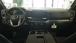 2022 Sierra 1500 interior (standard)
