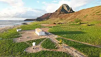 Scientific station on Trindade
