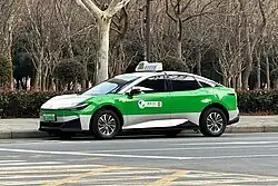 bZ3 taxi in Henan, China