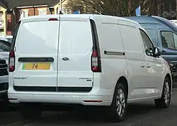 Rear view (Transit Connect)