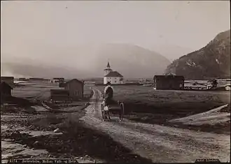 View of the church (c. 1885)