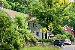House and barn on Combs Hollow Road