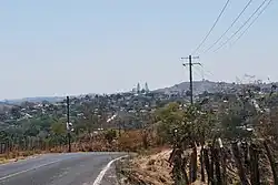 Looking towards Ometepec from the Xochistlahuaca road in Guerrero.