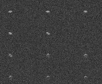 Cuno, imaged by radar