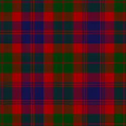 Band tartan of 42nd Black Watch and 93rd Sutherland Highlanders