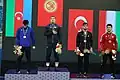 77 kg Medal ceremony
