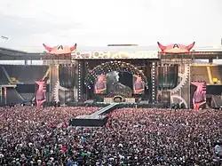 Audience view of the Black Ice World Tour in Switzerland