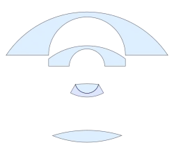 AEG Weitwinkelobjektiv (1932), from DRP 620,538