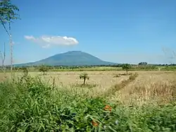 View of Mount Arayat from Magalang, Pampanga highway