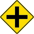 Crossroads under general priority (diamond)